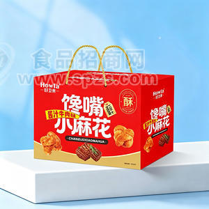 好卫来馋嘴小麻花酱汁牛肉味礼盒装