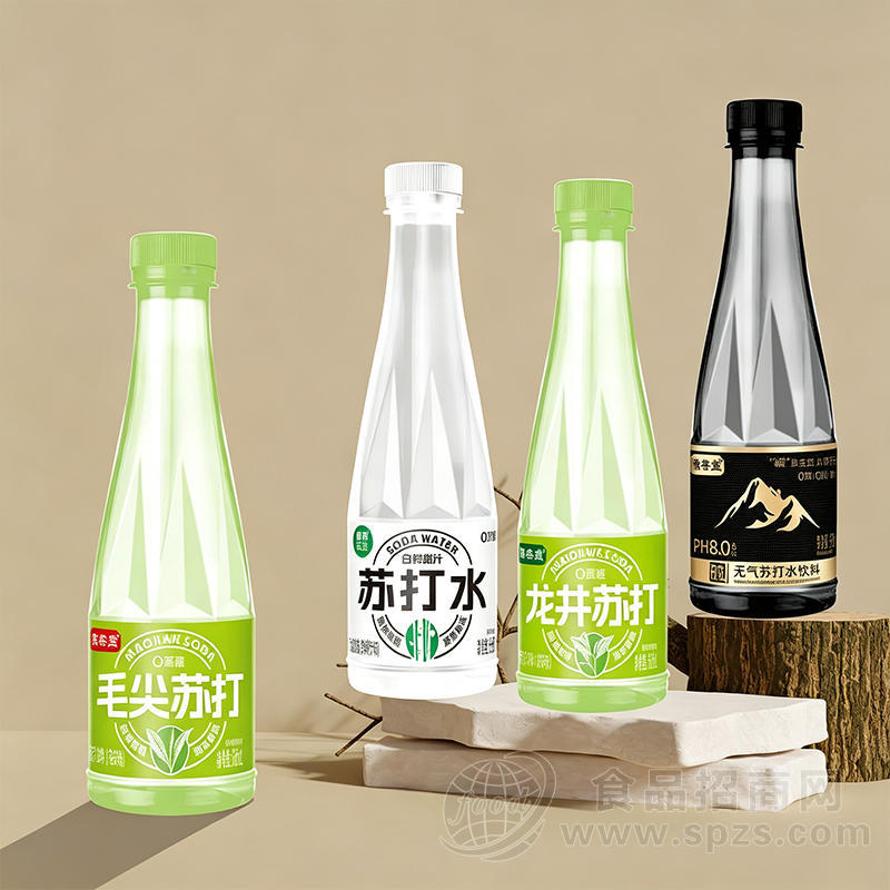 豫善堂毛尖苏打龙井苏打水饮料