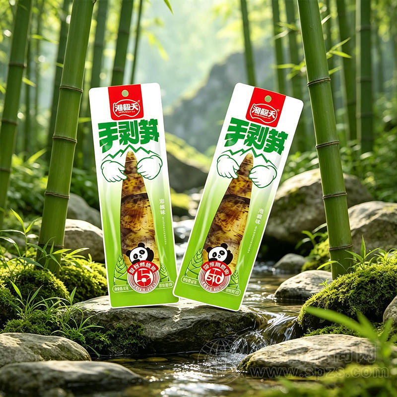 湘翻天手剥笋泡椒味休闲零食