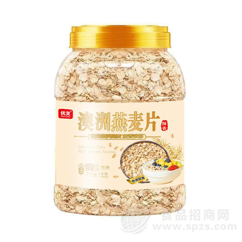 优支澳洲燕麦片免煮即食1千克
