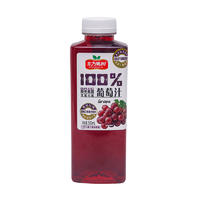 东方果树100%阳光果园葡萄汁无菌冷灌500ml