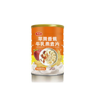 优支苹果香蕉牛乳燕麦片500克方便食品