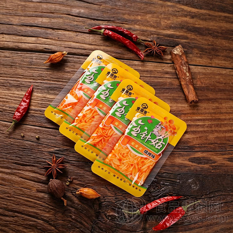 食菌客金针菇烧烤味袋装休闲食品