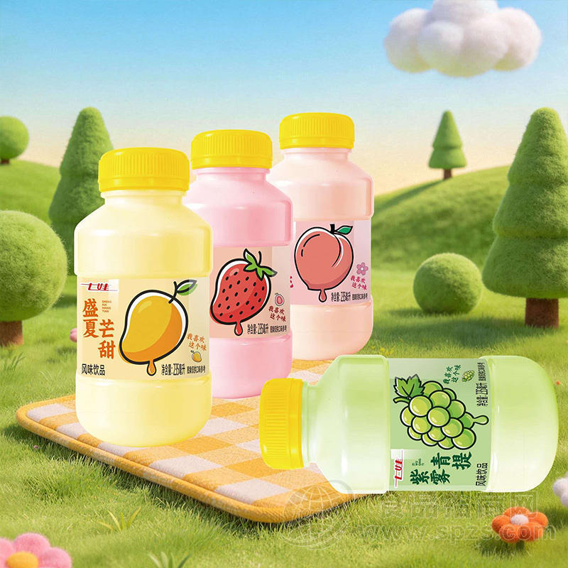 七娃盛夏芒甜风味饮品235ml