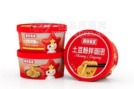 土豆粉拌面爆汁酱香味