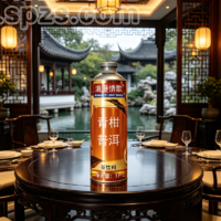 浪漫情歌青柑普洱茶饮料1L罐装饮料
