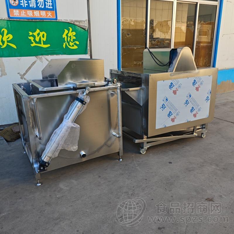 一人操作全自动鸭鹅脱毛机