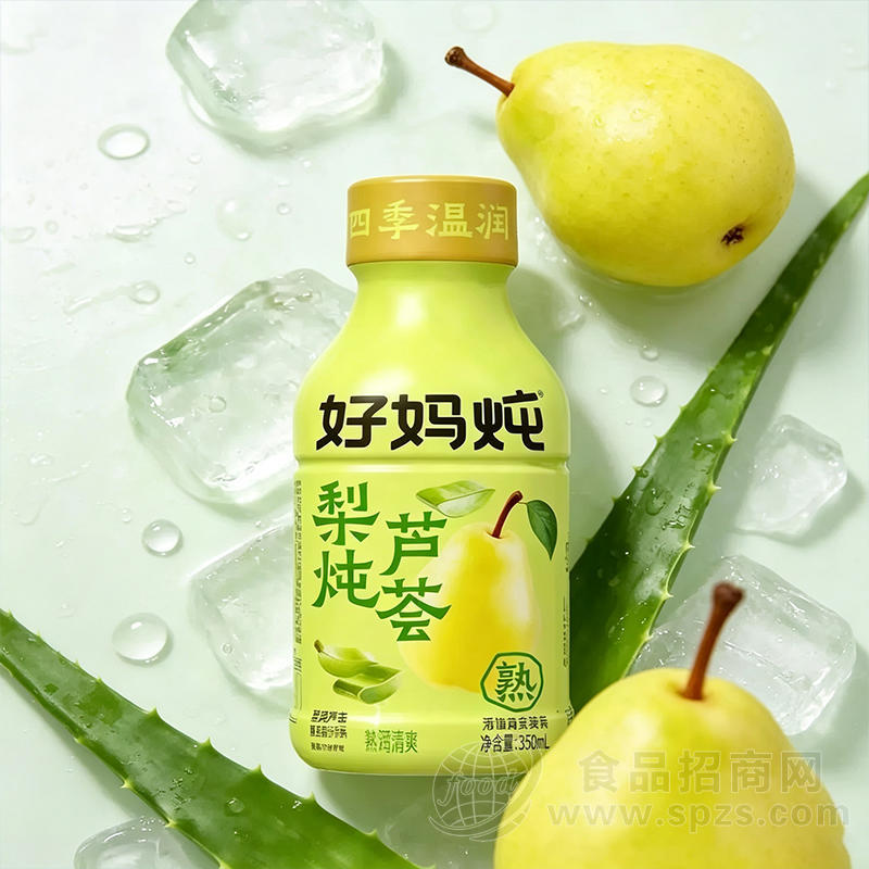 好妈炖梨炖芦荟饮料350ml