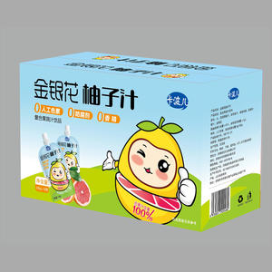 卡波儿金银花柚子汁复合果蔬汁饮料130克x16袋