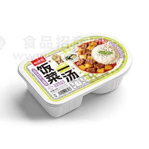相聚欢土豆牛肉米饭+芙蓉汤方便食品413克