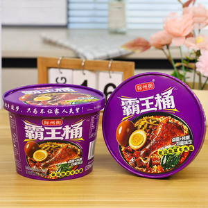 际州街霸王桶老坛酸菜牛肉面卤蛋+烤腿215.5克