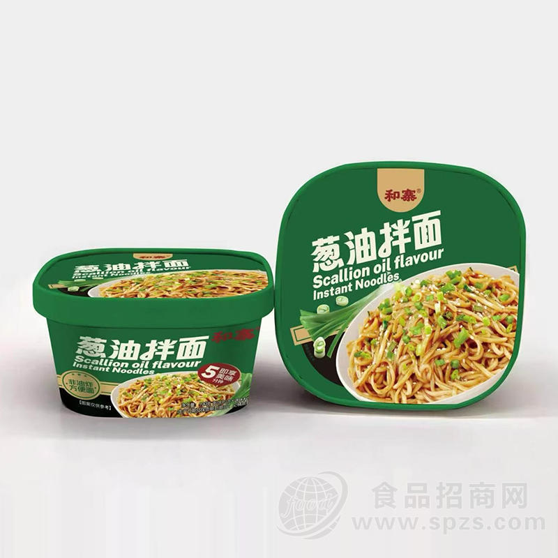 和寨葱油拌面非油炸方便面