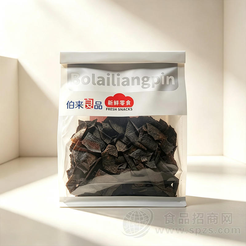 伯来良品新鲜零食五黑薄片休闲零食