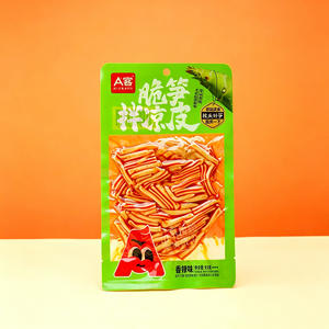 A+客脆笋拌凉皮香辣味93克休闲食品