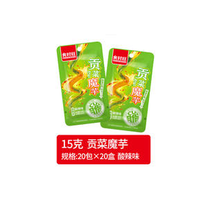 食时旺贡菜魔芋酸辣味15克休闲食品休闲零食