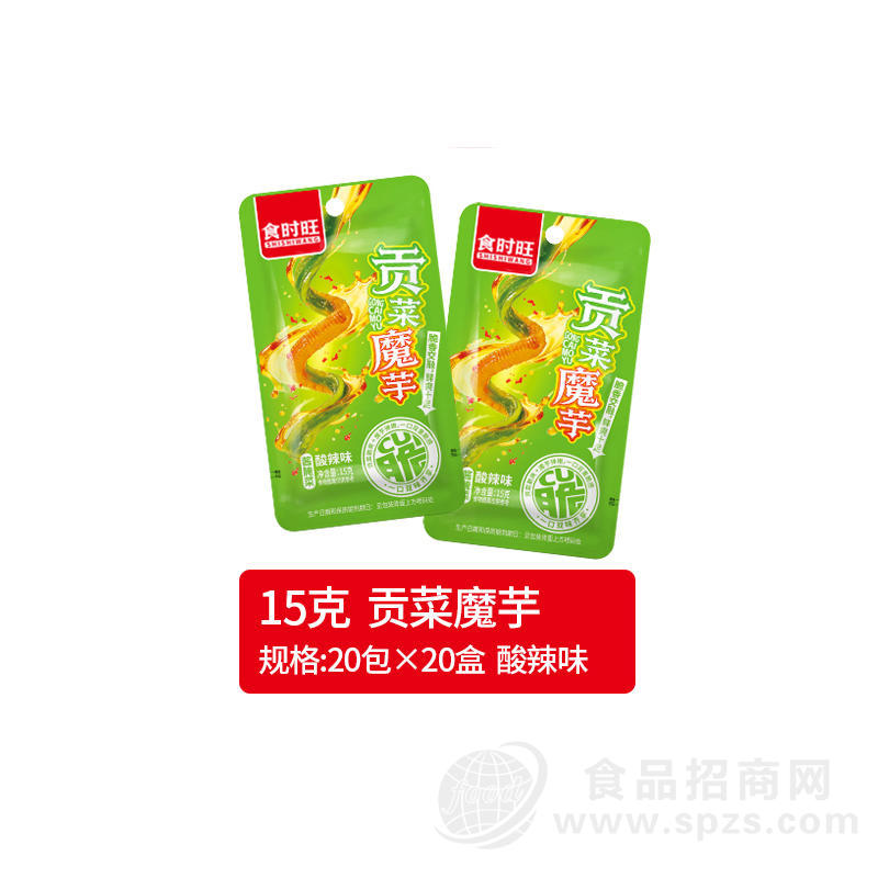食时旺贡菜魔芋酸辣味15克休闲食品休闲零食