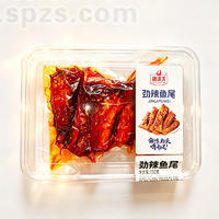湘满天劲辣鱼尾150克鱼制品休闲零食休闲食品