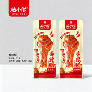 辣小优香辣腿鸭翅根制品香辣味35克x30包