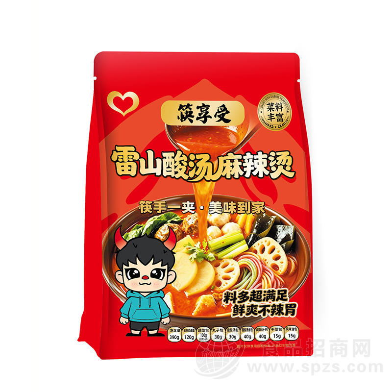筷享受雷山酸汤麻辣烫方便食品390g