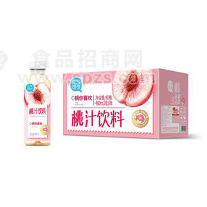 元气可可桃汁饮料480mlx15瓶