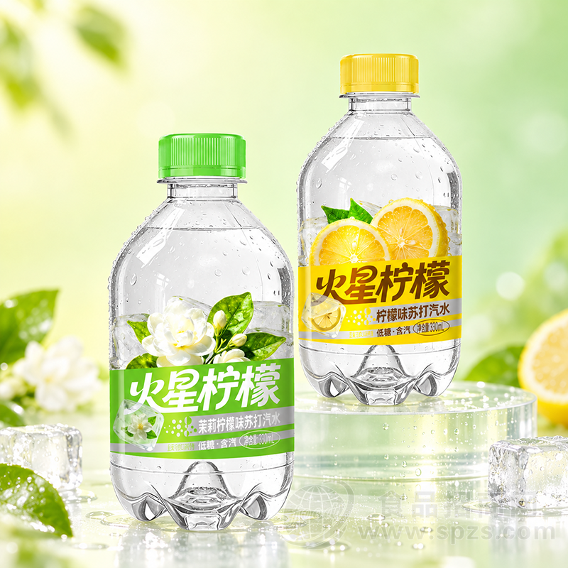 火星柠檬柠檬味苏打汽水
