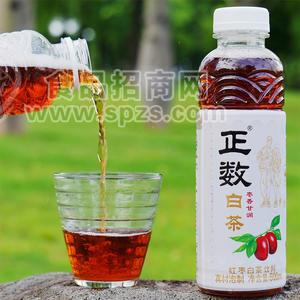 正数红枣白茶饮料0卡0脂肪原叶无糖500ml