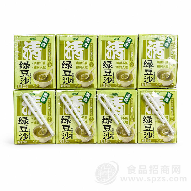 一碗绿绿豆沙植物蛋白饮料200ml