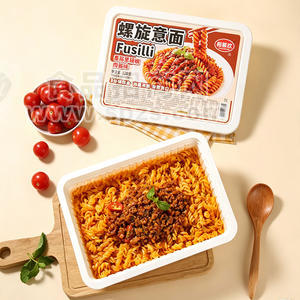 相聚欢螺旋意面番茄黑胡椒肉酱味120克方便食品