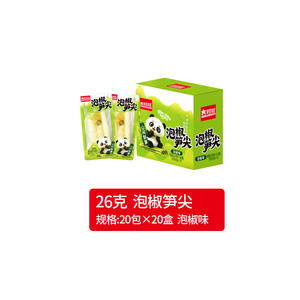食时旺泡椒笋尖泡椒味26克休闲食品