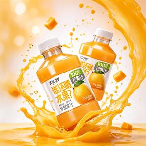 众口妙100%芒果汁复原果汁450ml
