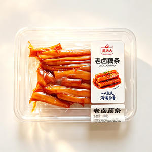 湘满天老卤藕条180克休闲零食休闲食品